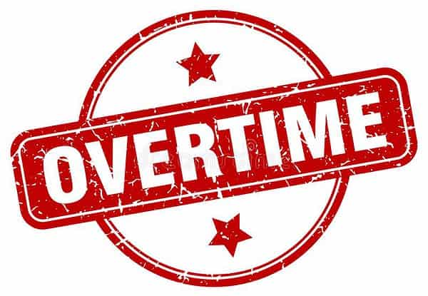 Overtime/After 5 Charge