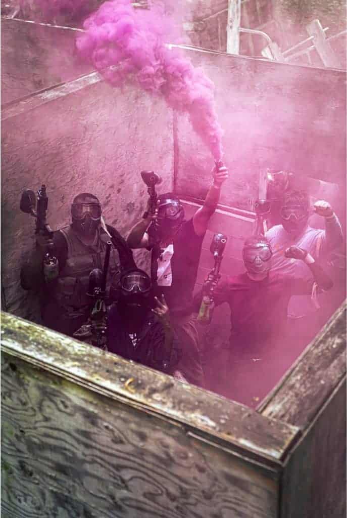 Group Bookings are a fantastic way to spend the day and a great way to be able to shoot your friends, family or even your co-workers. who doesn't want to shoot those you see and deal with daily get all that frustration out in a game of paintball!!!!